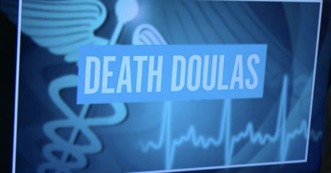 Medical serpent icon "Death doulas"